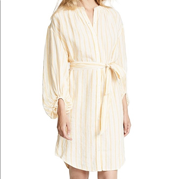 Joie Beatrissa Linen Dress - Picture 1 of 4